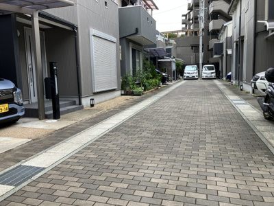 【前面道路含む現地写真】 | 東灘区魚崎南町５丁目　中古戸建