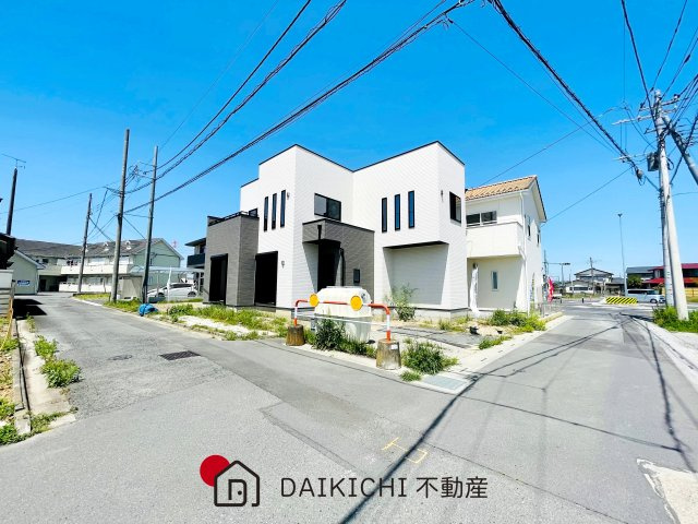 【前面道路含む現地写真】 | 熊谷市上之 22-P4　新築戸建　いろどりアイタウン 2号棟