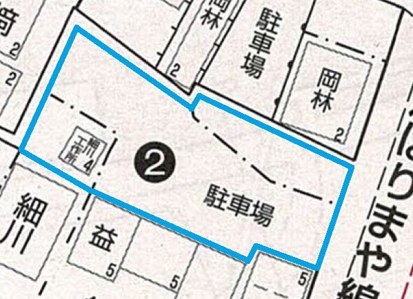 【土地図】 | 高知市桟橋通5丁目　売り土地 | 169.42坪＠18万円