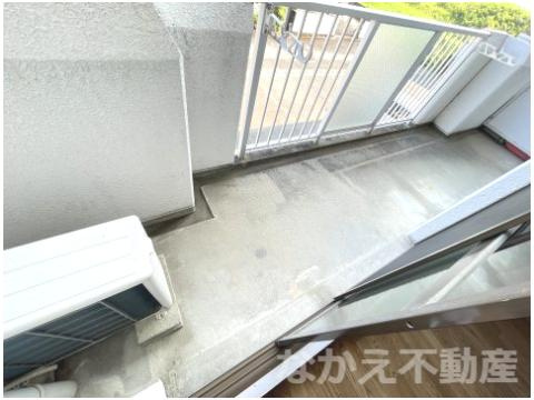 【バルコニー】 | 広々としたバルコニーです