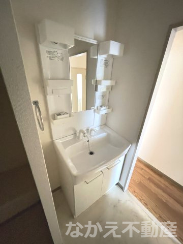 【洗面所】 | スペースが確保できる洗面所です