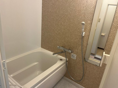 【浴室】 | コーポ柿ノ木 | お風呂で日々の疲れを落としましょう