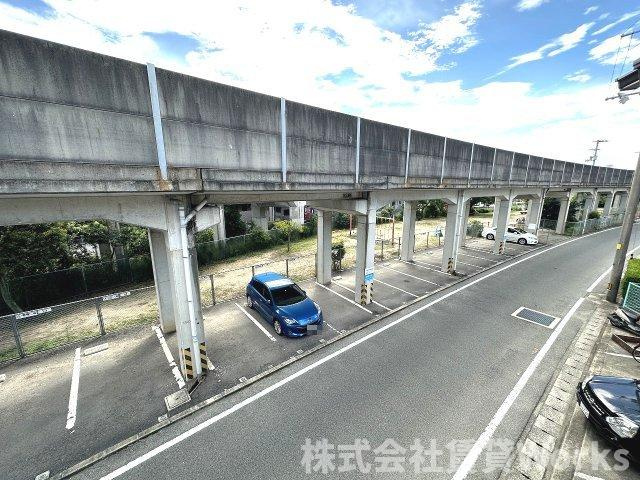 徳島市北佐古二番町のアパートの展望