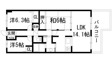 【間取り】