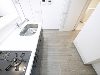 Sole Cedar 西大寺のキッチン|使いやすいキッチンです