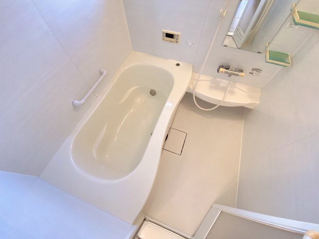 フローリッシュ美原の浴室