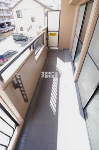 グランドメゾン黒川のバルコニー