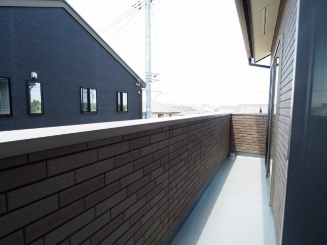 ２０２３年６月　バルコニー防水施工済み