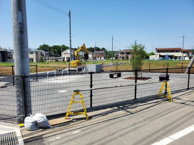 東松山市大字市ノ川　全25区画No.6　建築条件無し売地の外観