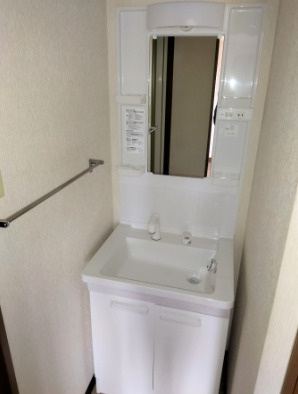 シェーンリーリエ【キャッシュバック対象物件】の洗面所|広い洗面スペース