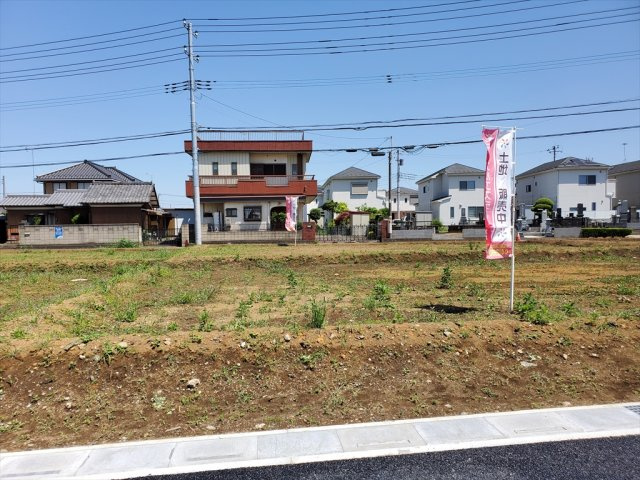 東松山市大字市ノ川　全25区画No.21　建築条件無し売地の外観