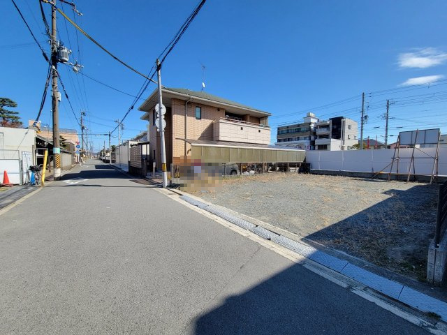 和歌山市堀止東1丁目・土地・125322の前面道路含む現地写真