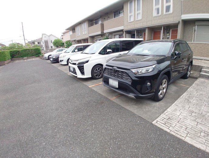 ローズコート・H　D棟の駐車場
