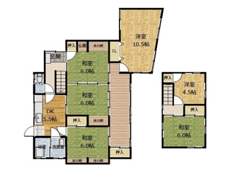 【間取り】 | 日高中古住宅