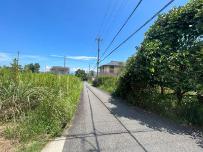 【前面道路含む現地写真】 | 大津市和邇北浜1035-8　売土地