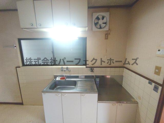 交野市向井田１丁目の一戸建てのキッチン|キッチンです