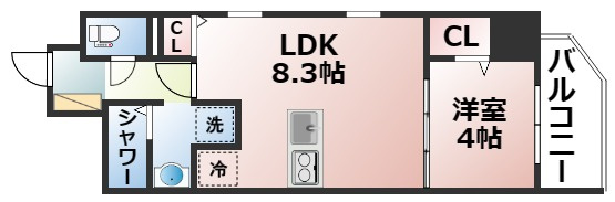 【間取り】 | 幸　court tsukamoto