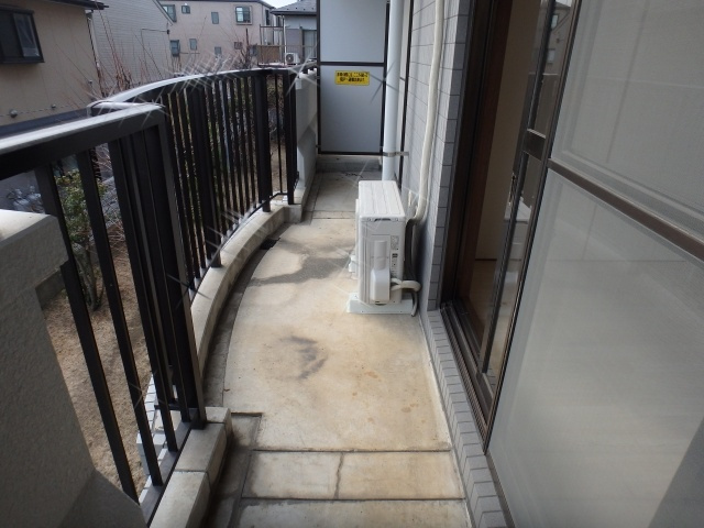 桂樹館のバルコニー|他のお部屋の参考写真となります。