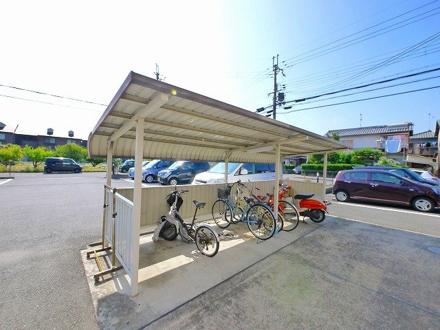 グリーンガーデン　壱番館のその他共用部分|自転車置き場です。