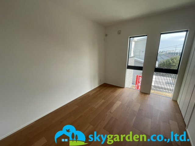 秦野市菩提　新築戸建　全3棟2号棟の寝室