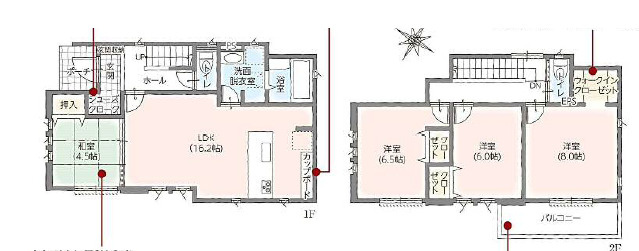 秦野市菩提　新築戸建　全3棟2号棟