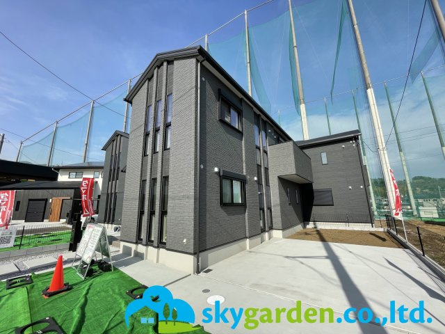 秦野市菩提　新築戸建　全3棟2号棟の外観