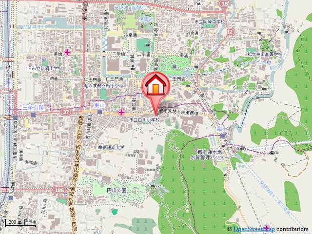 Schilf神宮道（シルフ神宮道）の地図