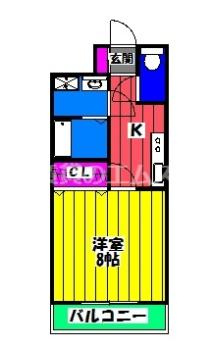 【間取り】 | 孝栄ビル | 孝栄ビルの間取り