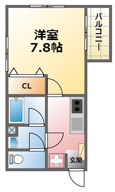 ロクサーヌ浜甲子園の間取り