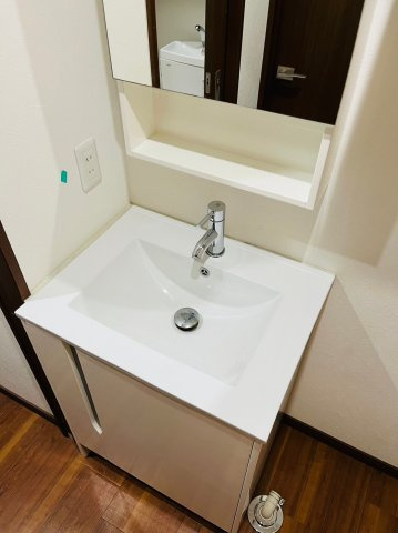 仲介手数料0円プランベイム幅下Southの洗面所