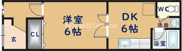 ハイツ石村の間取り