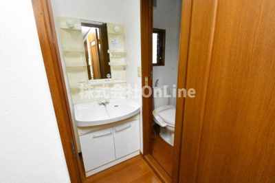 【洗面所】 | 桜ヶ丘３丁目アパート