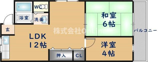 【間取り】 | 新栄プロパティー南太子堂