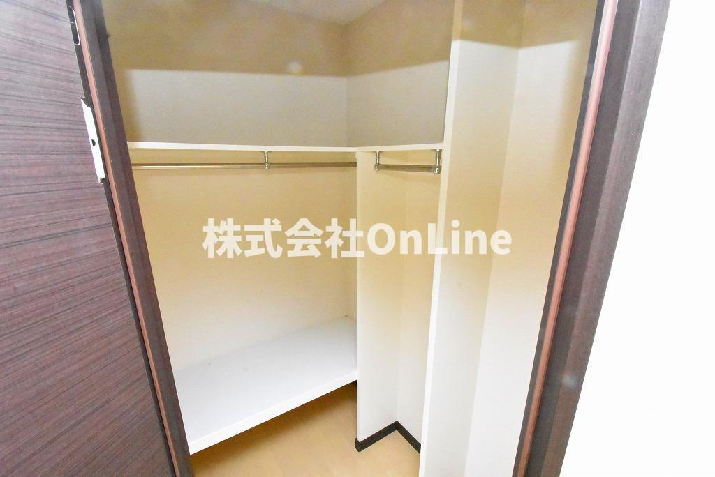八尾市老原３丁目の賃貸マンションの収納