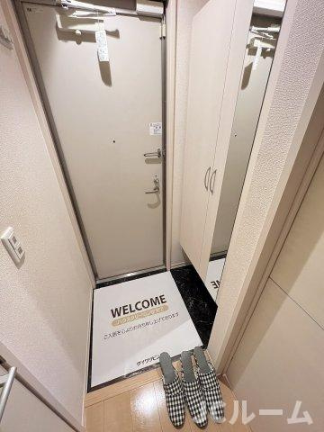 パンシオン中央の玄関
