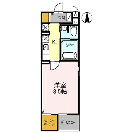 ナガラの間取り