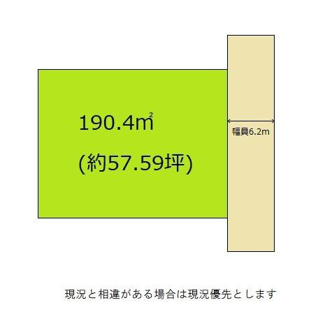 岩出市金屋　土地の土地図