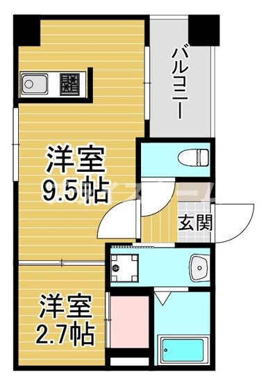 【間取り】 | Classier Style平尾駅前