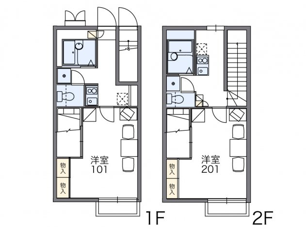 レオパレス高瀬の間取り|代表的な間取のため実際の間取とは異なる場合があります