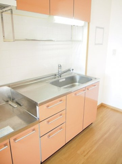 【キッチン】 | アンソレイエ | コンパクトなキッチンで掃除もラクラク