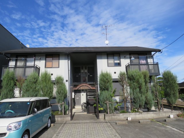 岸ハイツの外観