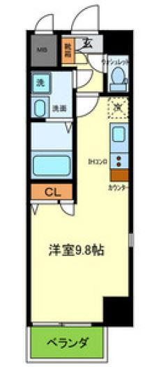 ONLYONE塚本の間取り