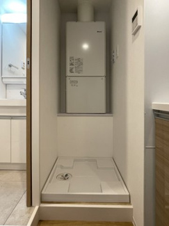 【玄関】 | トライム早稲田鶴巻町 | 室内洗濯機置場