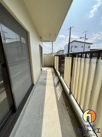 いわとハイツのバルコニー