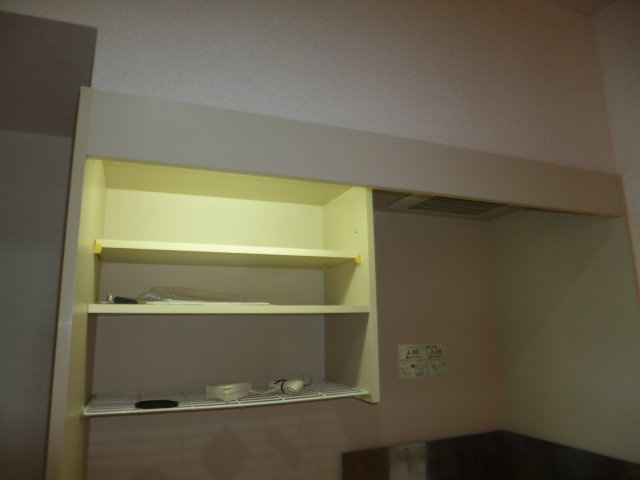 天神ヒルズＢのキッチン|キッチン収納