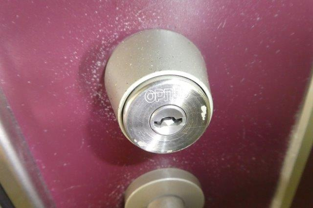 天神ヒルズＢのセキュリティ|玄関キー