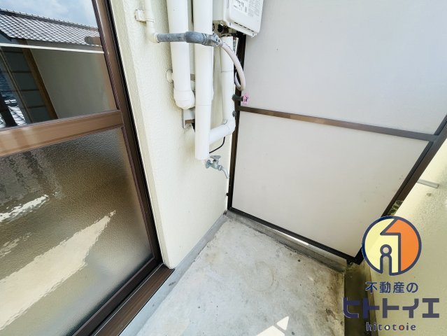 いわとハイツのバルコニー