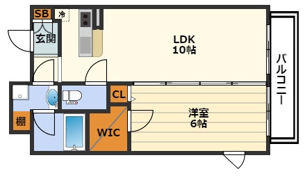 ランドセントラル梅田の間取り