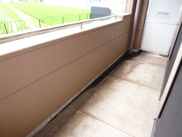 グランドハイム福田のバルコニー