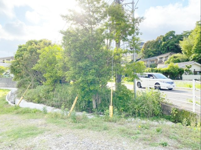 佐世保市上本山町（土地）の外観|現況は車庫があります！